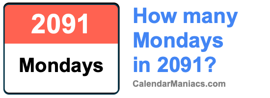 Mondays in 2091