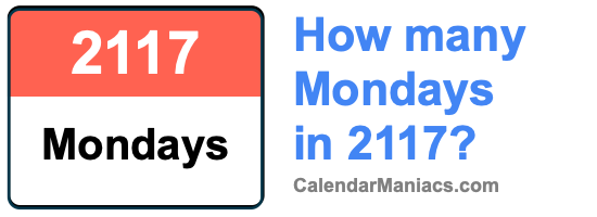Mondays in 2117