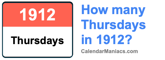 Thursdays in 1912