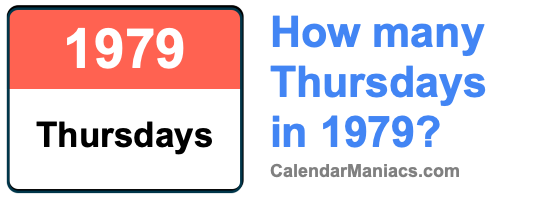 Thursdays in 1979