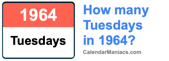 Tuesdays in 1964