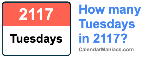 Tuesdays in 2117