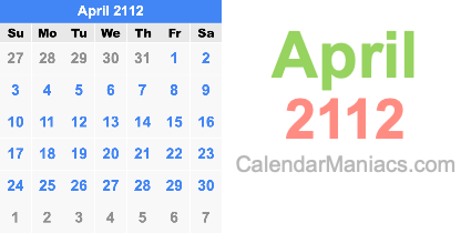 April 2112