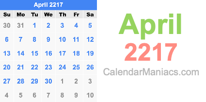 April 2217