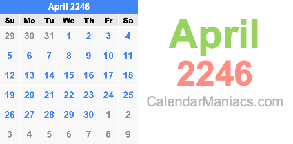 April 2246