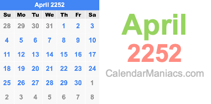 April 2252