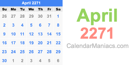 April 2271