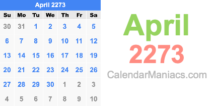 April 2273