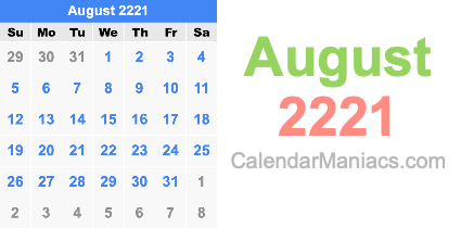 August 2221