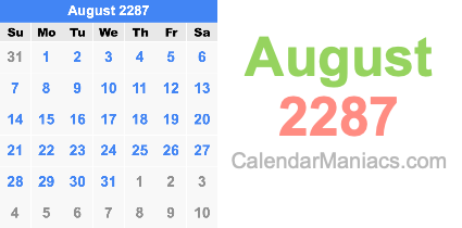 August 2287