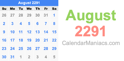 August 2291