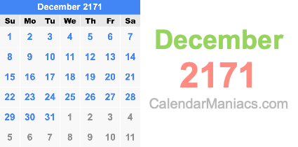 December 2171