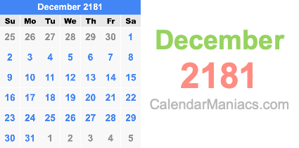 December 2181