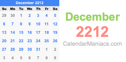 December 2212