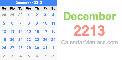 December 2213