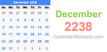 December 2238