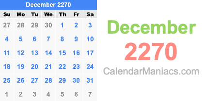 December 2270