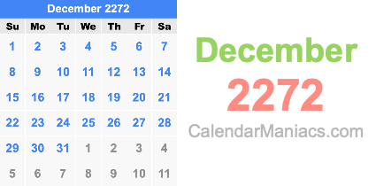 December 2272