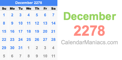 December 2278