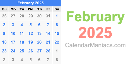 February 2025