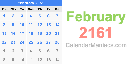 February 2161