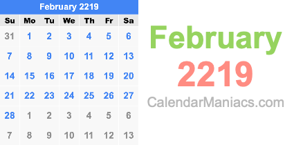 February 2219