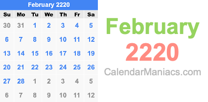 February 2220