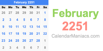 February 2251