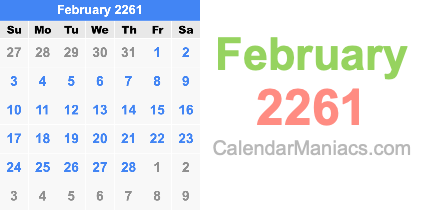 February 2261