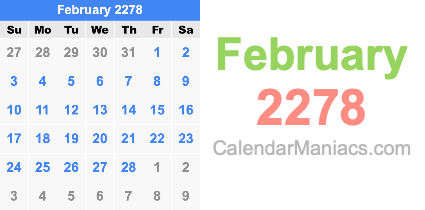 February 2278