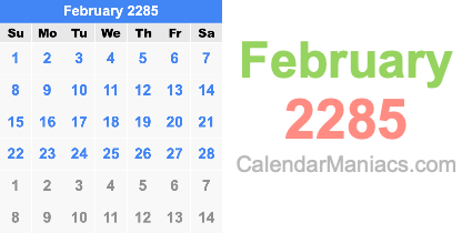 February 2285