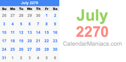 July 2270