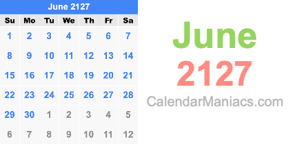 June 2127