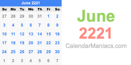 June 2221