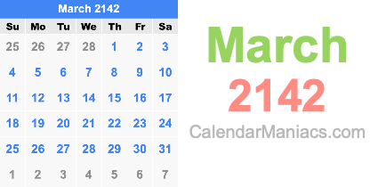 March 2142