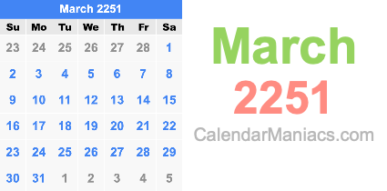 March 2251