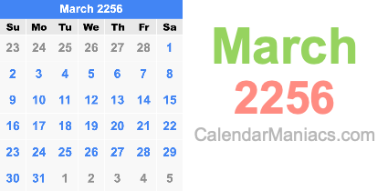 March 2256