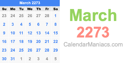 March 2273