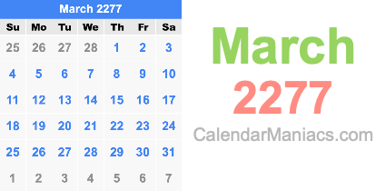 March 2277