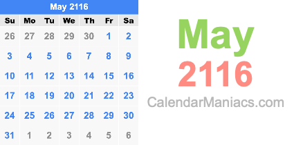 May 2116