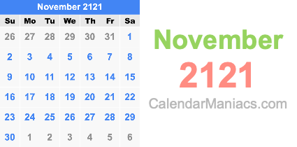 November 2121