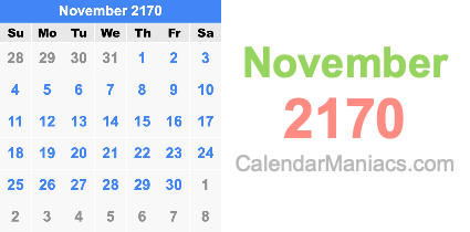 November 2170