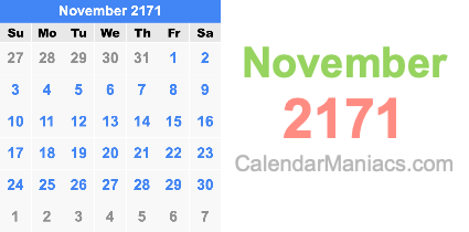 November 2171