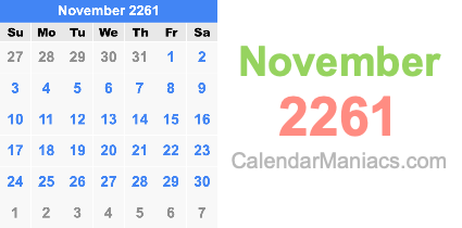 November 2261