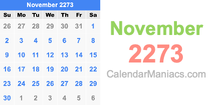 November 2273