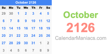 October 2126