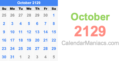 October 2129