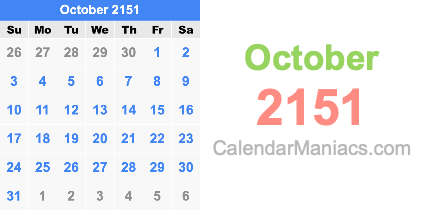 October 2151