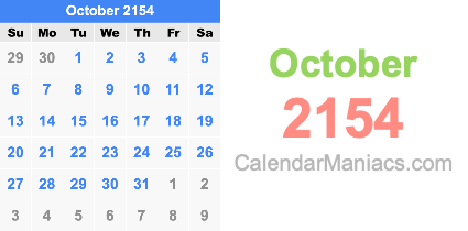 October 2154