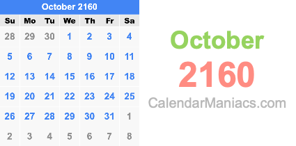 October 2160